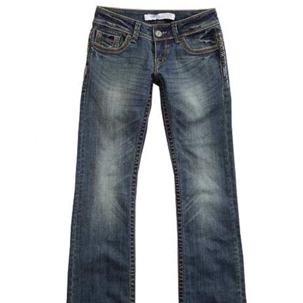 Tin Haul Women's Blue Boot Cut Jeans